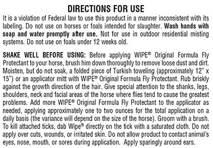 Farnam Wipe Original Formula Fly Protectant, 1 Gallon