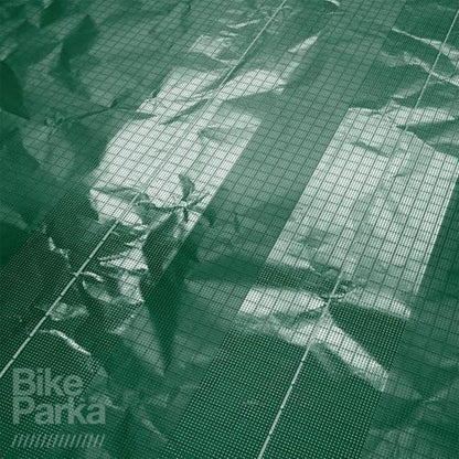 BikeParka STASH Waterproof Bicycle Cover (Forest Green) - color: Forest Green