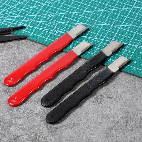 4 Pack Garden Tool Sharpener Portable Knife Sharpener Garden Knife Sharpeners Mini Speedy Edge Sharpening Multipurpose Carbide for Trimming Knives Cutter Scissor Axe Clipper Pruners