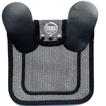 DOWN UNDER OUTDOORS Medium-Large Chicken Saddle Hen Apron Saver (Gray Mesh) - color: Grey Mesh