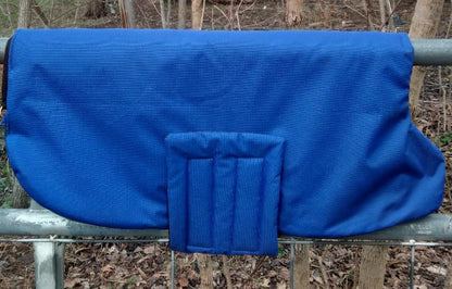 Calf Coat - Winter Blanket Goats Dogs Foal Donkey Sm 20-22" Topline Blue