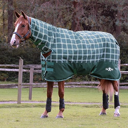 Saxon Defiant 1200D Combo Neck 300g, Hunter Green/Plaid, 60" - color: Hunter Green/Plaid, size: 60"