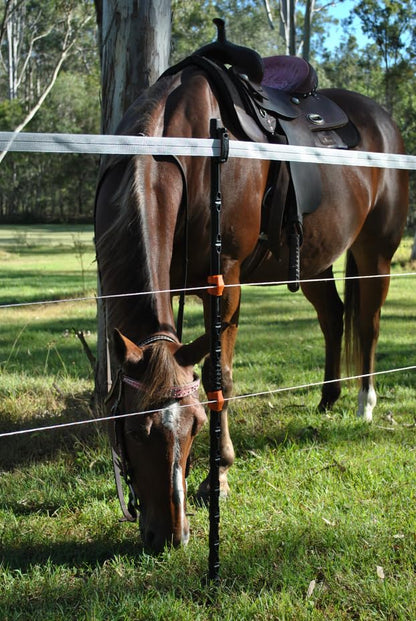 Gallagher 37" Insulated Line Posts for Permanent or Temporary Electric Fencing | Composite Electric Fence Posts with Fiberglass Core - style: 37" Insulated Line Posts