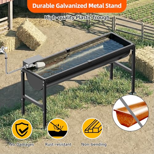 2PCS Automatic Animal Waterer 11 Gallon - size: 2 PCS