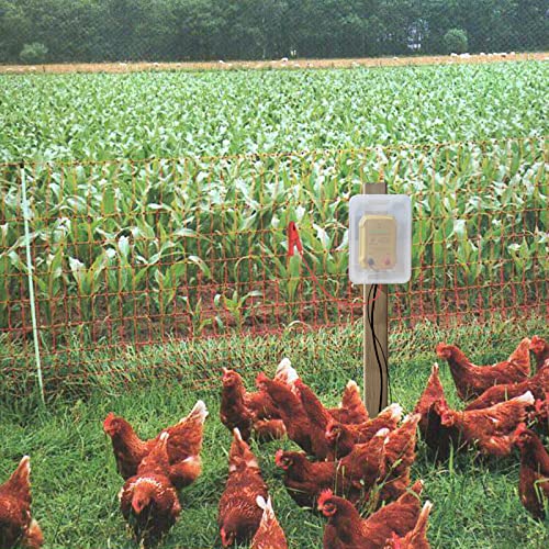 FenceMate AC Powered Electric Fence Charger Output 0.35J up to 7 Miles