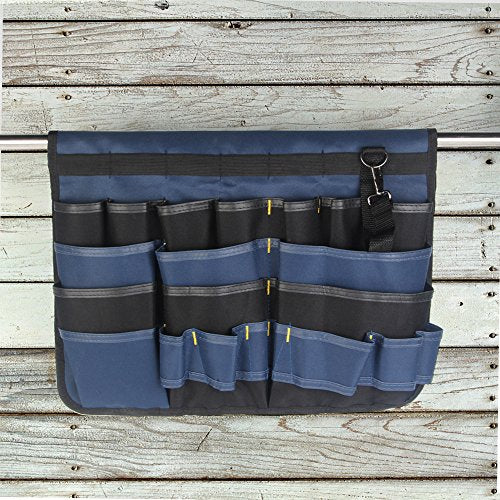 PT-N018 MultiPatternal Adjustable Hanging Bag Tool Organizer, Blue