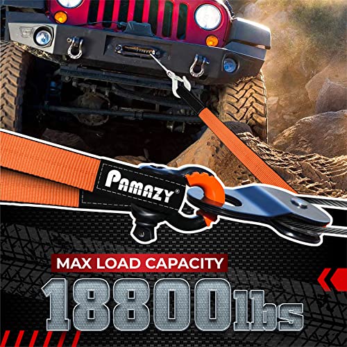 2”x3’ Sturdy Lift Sling Straps, 18800lbs Heavy Duty Lifting Web Sling—2 PCS | Eye-Eye Nylon Strap for Hoist, 2-Ply Polyester Rigging Straps, Tree Saver Recovery Straps Web Sling Winch - size: 2 Pack 2”x3FT