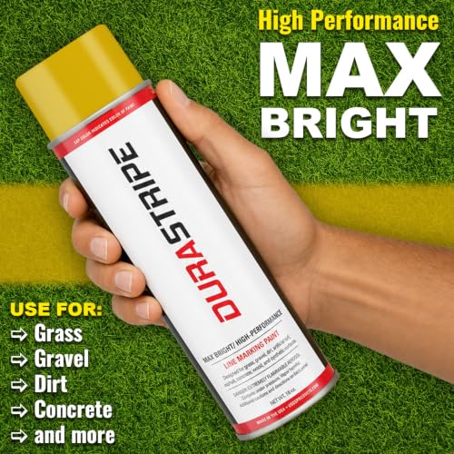 Athletic Field Marking Paint - (CASE) 12/18 Ounce Cans. The Most durable line marking paint available! Several colors to choose from. (Vanderbilt Gold) - color: Vanderbilt Gold