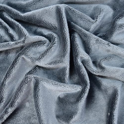 Surf turtle Dark Grey Super Soft Minky Fabric by The Yard, 36"x60" - color: Dark Grey