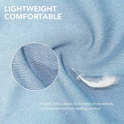 Harrison Howard Super Comfort Stretchy Fly Mask Large Eye Space with UV Protection Soft on Skin with Breathability ICY Blue M Cob - color: Icy Blue, size: Cob (Medium)