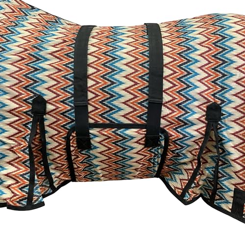 Showman Chevron Mesh Fly Sheet w/Neck Cover