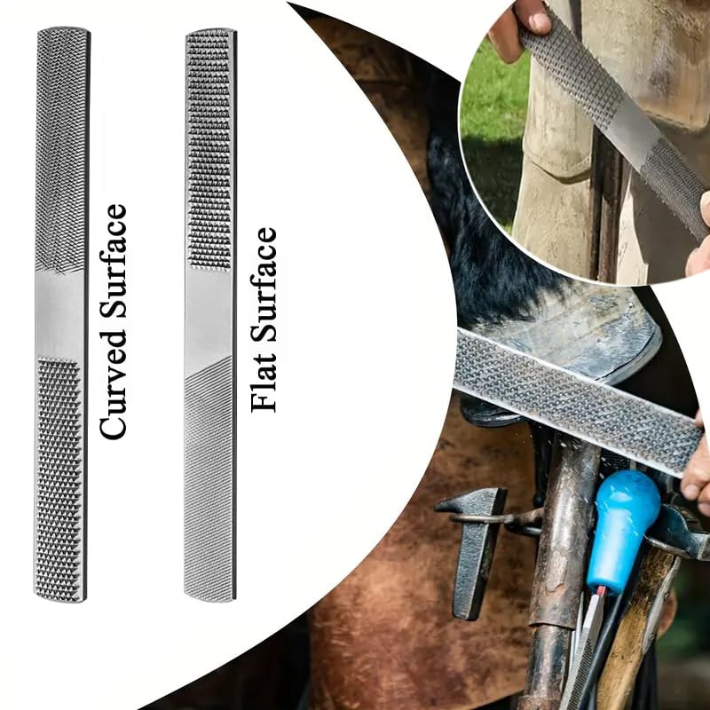 10 inch Farrier Tool Kits, 8 Piece, Horse Goat Hoof Trimmers