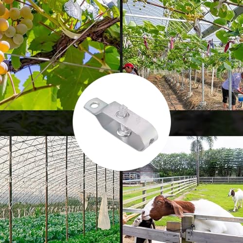 14 Pcs Fence Wire Tensioner Cable Tightener Galvanized Steel Clip Lock