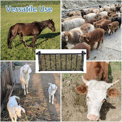 Wall Mount Hay Rack 25 Gallon - size: 25INCH