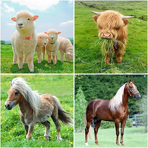 2Pcs Horse Hay Feeder 24 Gallon Capacity | 31.5'' Long Livestock Hay Feeder, Wall Mounted Hay Rack for Horses, Sheep, Goats, Indoor Outdoor Uses - size: 31.5INCH (2 PCS)