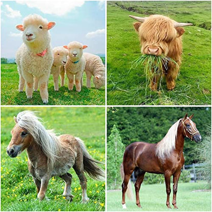 2Pcs Horse Hay Feeder 24 Gallon Capacity - size: 31.5INCH (2 PCS)