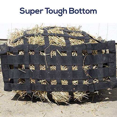 Derby Originals Easy Feeder Horse Hay Bag with Super Tough Bottom and 1 Year Warranty - color: Hunter Green