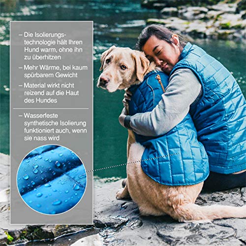Kurgo Loft Dog Jacket, Chili Red/Charcoal, Small - color: Chili Red/Charcoal, size: Small