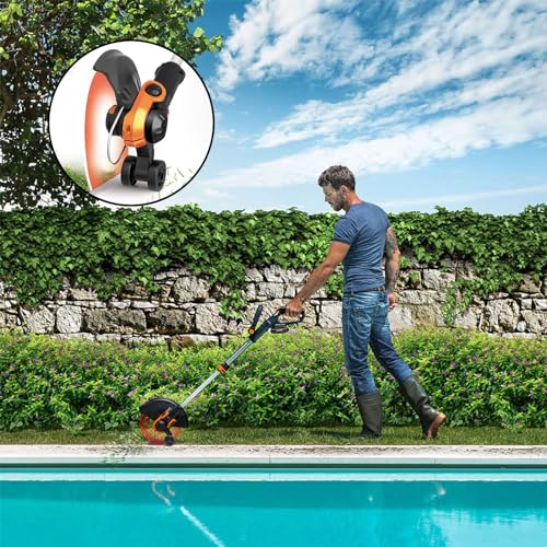 String Trimmer Line .095-Inch, 381 Feet of Orange Square Twisted Heavy Duty Weed Eater String, Premium Commercial Weed Wacker String Spool Replacement - size: 381FT x .095 in