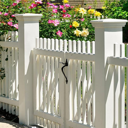 HILLMASTER Thumb Gate Latch for Wooden Fence,Self Locking Thumb Latches Fence Latch with 9in Gate Handle,Heavy Duty Door Latch Gate Hardware Kit for Outdoor Garden,Metal Gate,Vinyl Fence,Black Finish