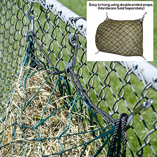 Derby Originals 48" Eager Feeder Slow Feed Hay Net - color: Black