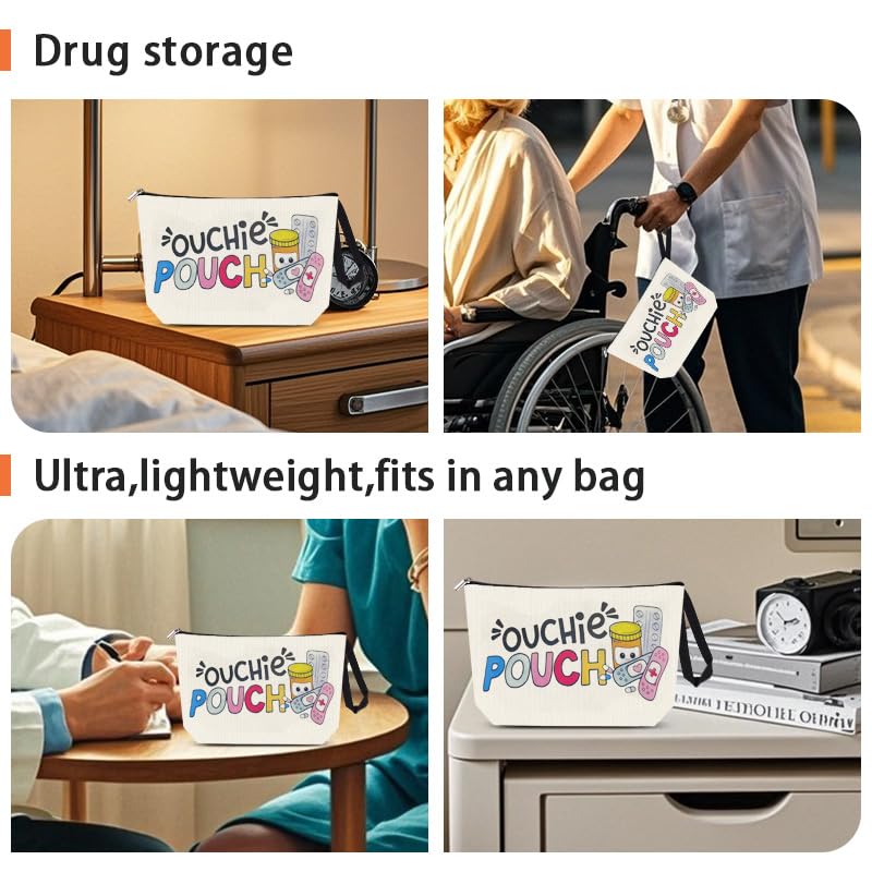 The Ouch Pouch Medicine First Aid Bag for Travel Camping Toiletry Bags - style: Ouchie Pouch