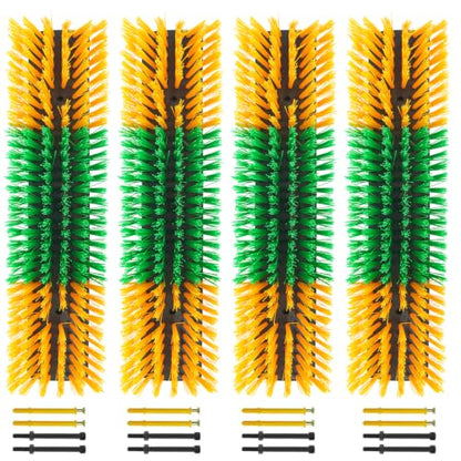 Livestock Scratch Brush Animal Back Scratching Brush for Cow - color: Yellow-Green, size: 4pcs