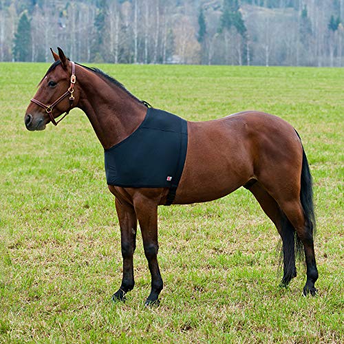Horze ComForce Blanket Shoulder Guard - Black - L - size: L
