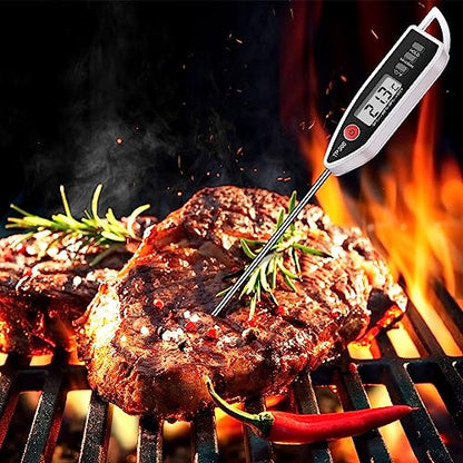 Digital Thermometer Food Meat Candy Water Immediate Read Thermometer for Kitchen Cooking(24 Pcs)