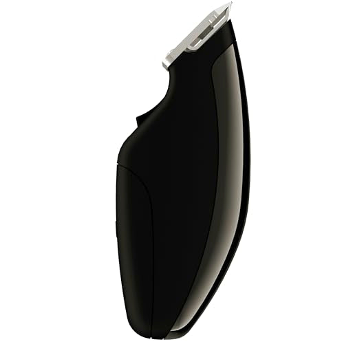 Wahl Professional Animal Super Pocket Pro Trimmer Kit, Black Chrome | Chrome Body, Ergonomic Design for Complete Control, Ideal for Face, Ears and Paw Touch-Ups, Small for Concealed Trimming