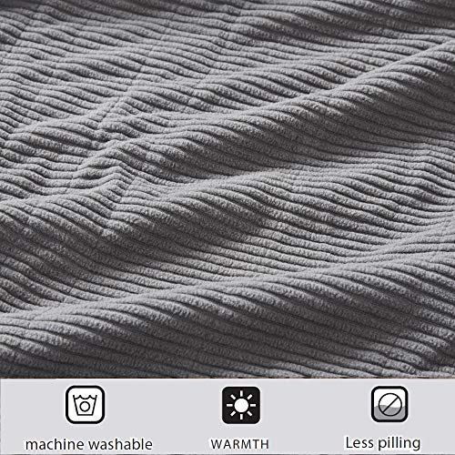 Beautyrest Heated Blanket King, Micro Fleece Electric Blanket, Grey - color: Grey, size: King