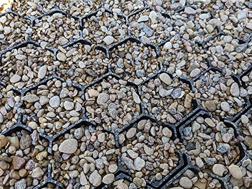 Standartpark Vodaland Permeable Pavers - HexPave Grass & Gravel Permeable Paver System - 100% Recycled PPE Plastic Pavers, Handles 27,000 lbs, 1" Depth, 4350 s.f / 1464 Units - size: 4350 Sq Ft