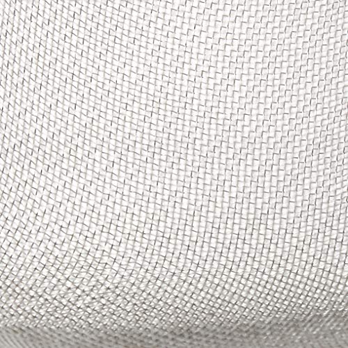 ExcelSteel Professional Quality Heavy Gauge Mesh Colander With Santopreme Handles, 6-1/2-Inch