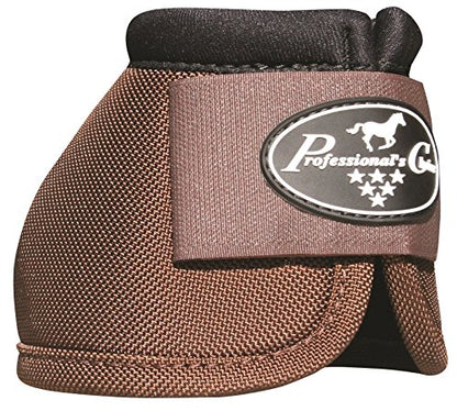 Professional's Choice ★ Ballistic NO Turn Overreach Bell Boots Sizes (Chocolate, Medium)