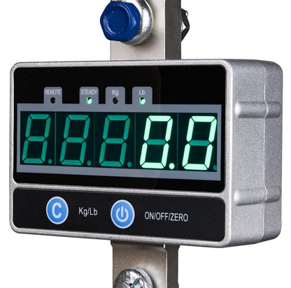 Digital Hanging Scale, 2000KG / 4400LBS Crane Scale, Mefape Heavy Duty Industrial Scale, Remote Included, LED Display