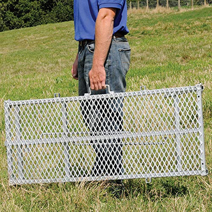 Premier 1 Galvanized Steel Milking Stand for Goats & Sheep – 20"W x 48"L