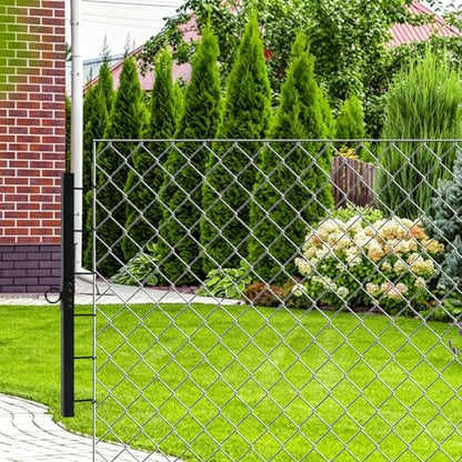 Steel Chain Link Fence Stretcher with 6 Thicken Hook | Anti-rust Surface Woven Wire Fence Stretcher, Upgrade Field Fence Stretcher with Reinforced Lining, Detachable Structure