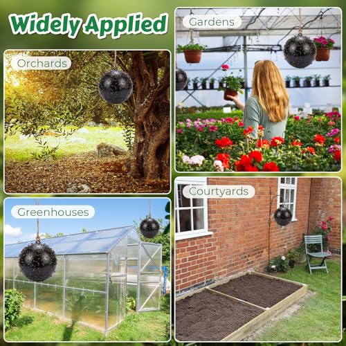 2 Pcs Large Fly Trap Balls Hanging Fly Catcher,Insect Bug - style: Insect Bug