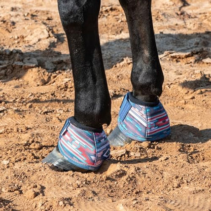 Classic Equine Dyno Turn Bell Boots - color: Pueblo, size: Large
