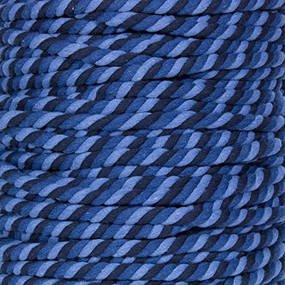 Super Soft 3 Strand Twisted Cotton Rope (Chill, 1/2 Inch x 10 Feet) - color: Chill, size: 10 Feet X 1/2 Inch