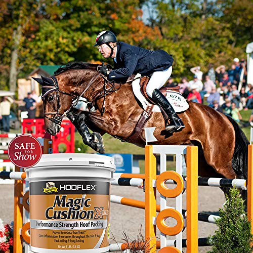 Absorbine Hooflex Magic Cushion Xtreme Horse Hoof Packing, 8 lb / 40 Hooves - size: 8 lb / Packs up to 40 hooves