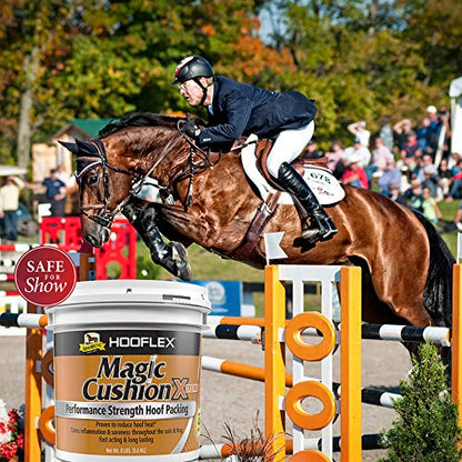 Absorbine Hooflex Magic Cushion Xtreme Horse Hoof Packing, 8 lb / 40 Hooves - size: 8 lb / Packs up to 40 hooves
