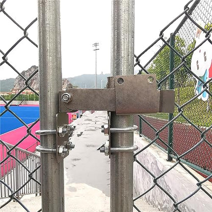 BiJun Chain Link Double Gate Latch for 1-3/8" Frames