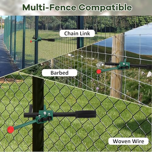 Chain Link Fence Stretcher Tool, Heavy Duty Fence Tightener