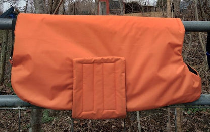 Calf Coat - Winter Blanket Goats Dogs Foal Donkey Sm 20-22" Topline Blue