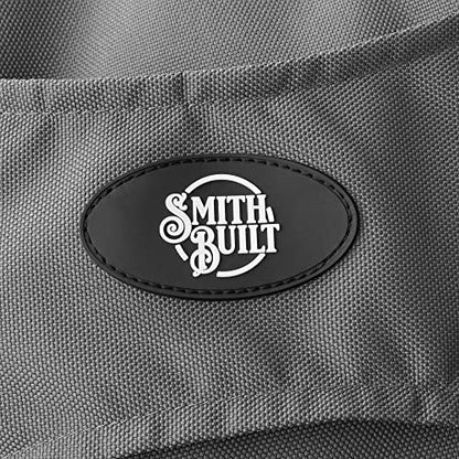 SmithBuilt English Saddle Cover, Gray - Breathable, Waterproof Fleece-Lined Fitted Protector - color: Gray