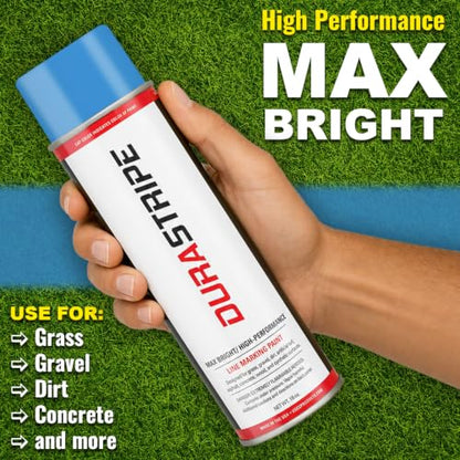 Athletic Field Marking Paint (Handi-Cap Blue) 12-18oz Cans Per Case - color: Handi-Cap Blue