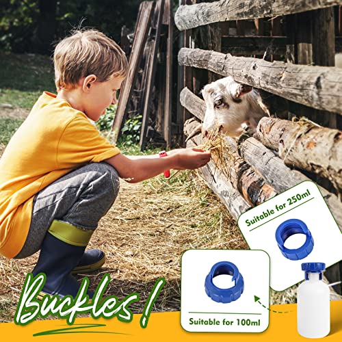 NEWTRY 5ml Livestock Syringe Adjustable Continuous Syringe with 10 Needles