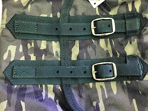 AJ Tack 1200D Waterproof Winter Miniature Horse Blanket - 300g Heavyweight Turnout with Fleece Collar, Shoulder Gussets & Tail Flap - Camouflage 38"