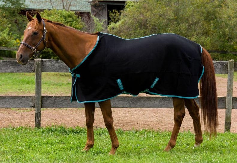 TUFFRIDER Cooler Horse Sheet, Black, 84-in - color: Black, size: 84